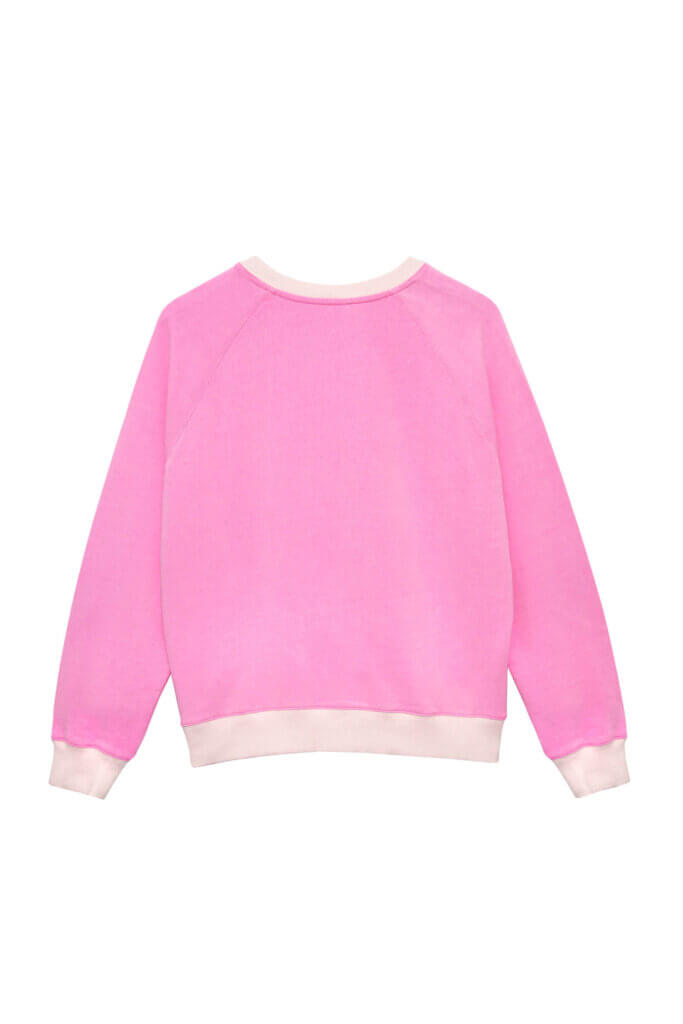 Candy Pink w/White Detail Blouse main image 1
