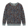 Grey Leopard Cashmere Jumper - Image 4